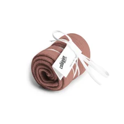 La Haute Ribbed Knee High Socks in Bois De Rose by Collegien