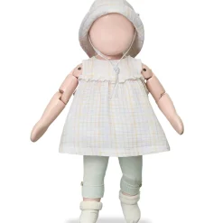 Laia Dress in Ecru by 1+ in the Family