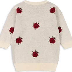 Lapis Knit Dress in Ladybug by Konges Slojd - Last Ones In Stock - 2-6 Years