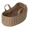 Large Carrycot in Sand (27cm) by Maileg