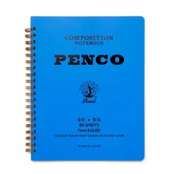 Large Coil Notebook in Blue by Hightide Penco