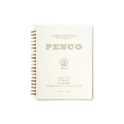 Large Coil Notebook in White by Hightide Penco
