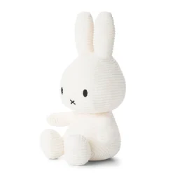Large Corduroy Miffy in White (33cm) by Bon Ton Toys