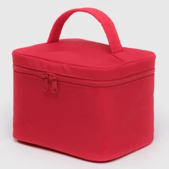 Large Cosmetic Case in Candy Apple by Baggu