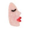 Large Face Hair Claw in White by Coucou Suzette