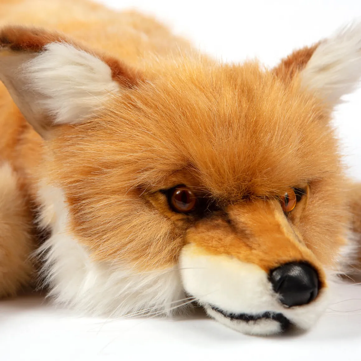 Large Fox Laying (70cm) by Hansa