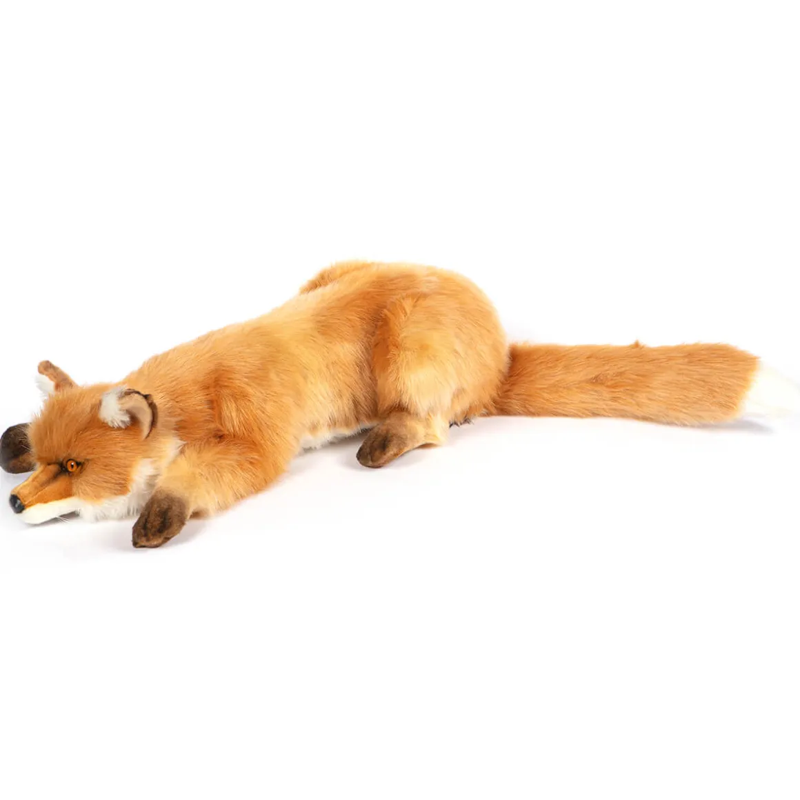 Large Fox Laying (70cm) by Hansa