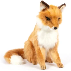 Large Fox Sitting (38cm) by Hansa