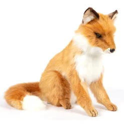 Large Fox Sitting (38cm) by Hansa