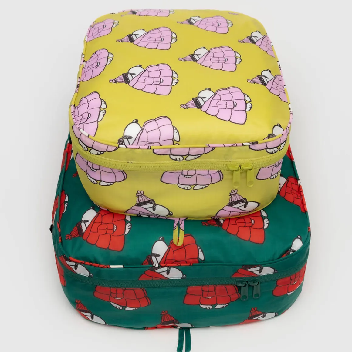 Large Packing Cube Set in Puffer Snoopy by Baggu