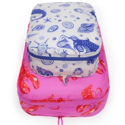 Large Packing Cube Set in Sea Creatures by Baggu