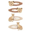 Larry Leopard Clic Clac Hair Clips by Mimi & Lula