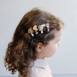 Larry Leopard Mini Clips by Mimi & Lula