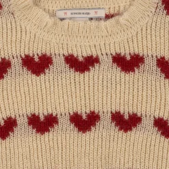 Laula Sweater in Heart by Konges Slojd