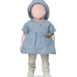 Lavinia Dress in Denim by 1+ in the Family