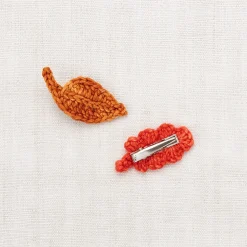Leaf Clip Set in Fox by Misha & Puff