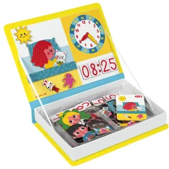 Learn To Tell The Time Magneti Book by Janod