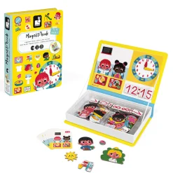Learn To Tell The Time Magneti Book by Janod
