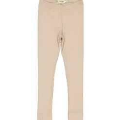 Leg Rib Baby Leggings in Alpaca by MarMar Copenhagen - Last Ones In Stock - 2-9 Months