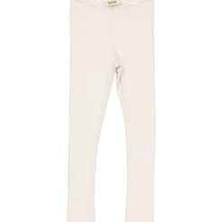 Leg Rib Baby Leggings in Vanilla by MarMar Copenhagen - Last Ones In Stock - 2-9 Months