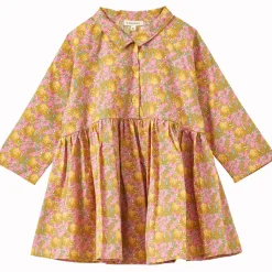 Lemon Balm Tunic Top in Liberty Floral Pink / Yellow by Caramel