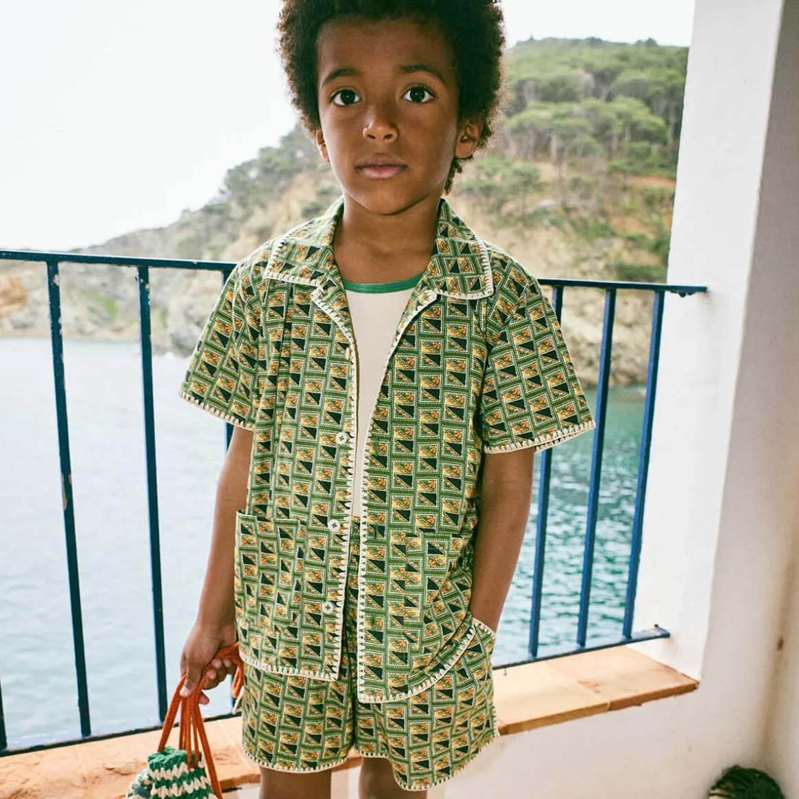 Leon Top in Lawn Stamps by Misha & Puff