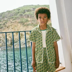 Leon Top in Lawn Stamps by Misha & Puff