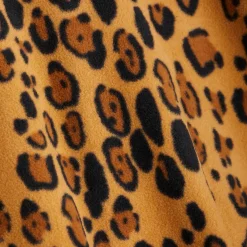 Leopard Fleece Jacket by Mini Rodini