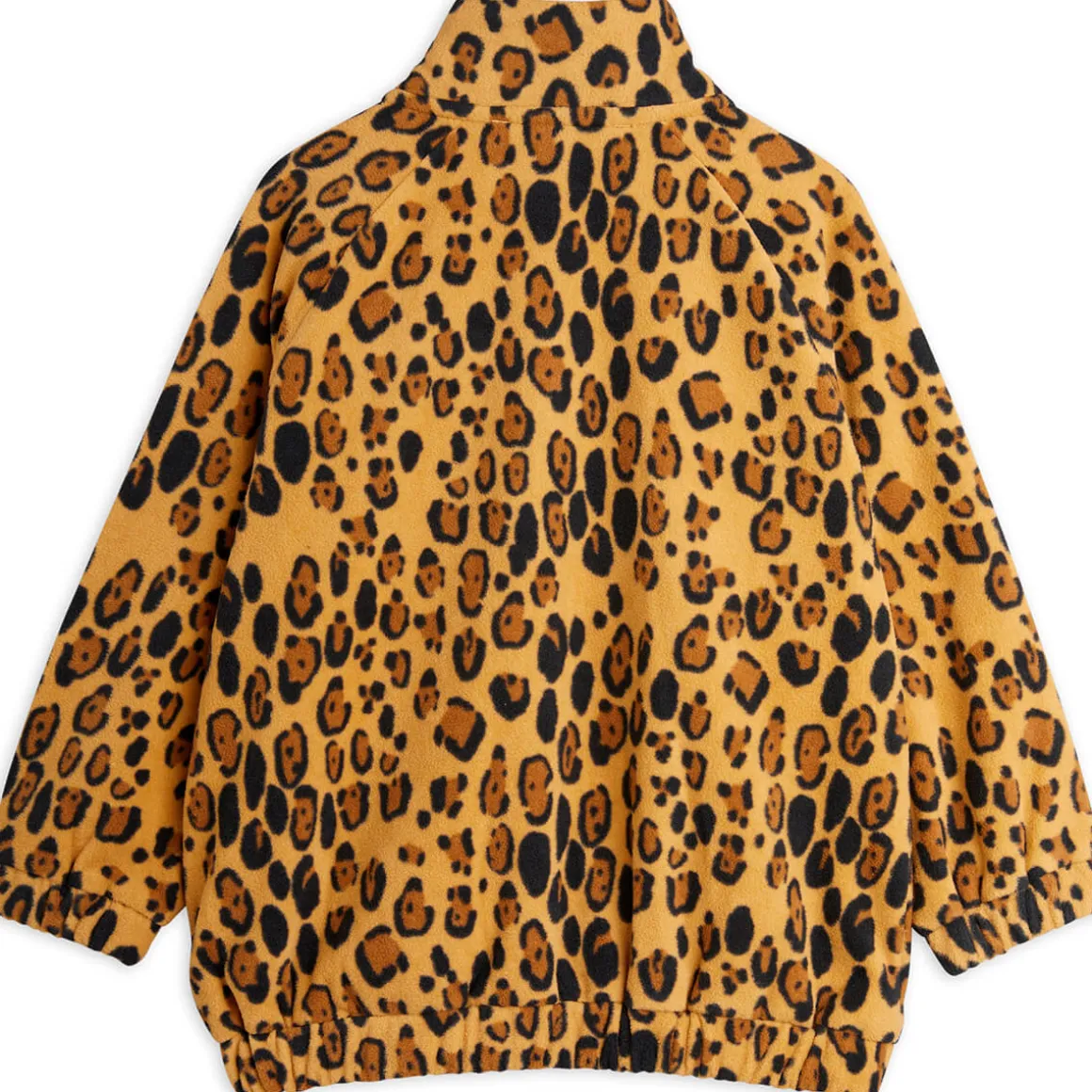 Leopard Fleece Jacket by Mini Rodini