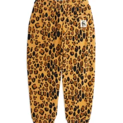 Leopard Fleece Trousers by Mini Rodini