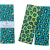 Leopard Luxury Tissue Paper (Pack of 10 Sheets) in Jade / Apple by Petra Boase