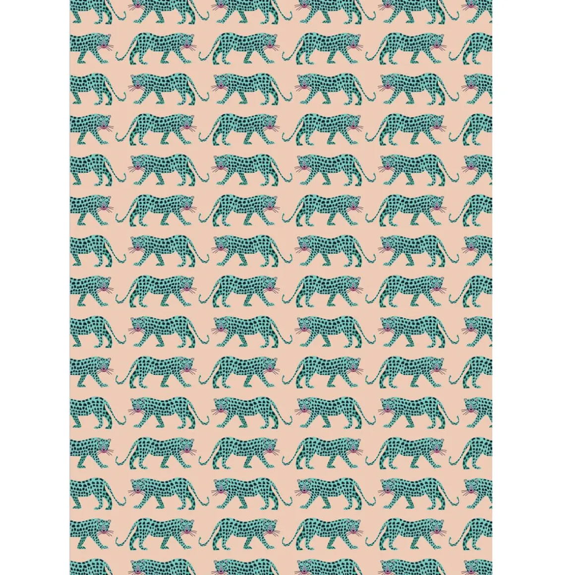 Leopards Gift Wrap by Elena Essex for Earlybird Designs