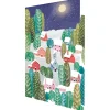 Let It Snow Village Laser Cut Christmas Greetings Card By Roger La Borde
