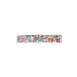 Liberty Alligator Hair Clip in Red Chamomile by Bon Dep
