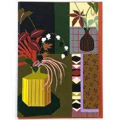 Lifestyle Greetings Card in Bleeding Hearts Plant Design by Pavilion Cards