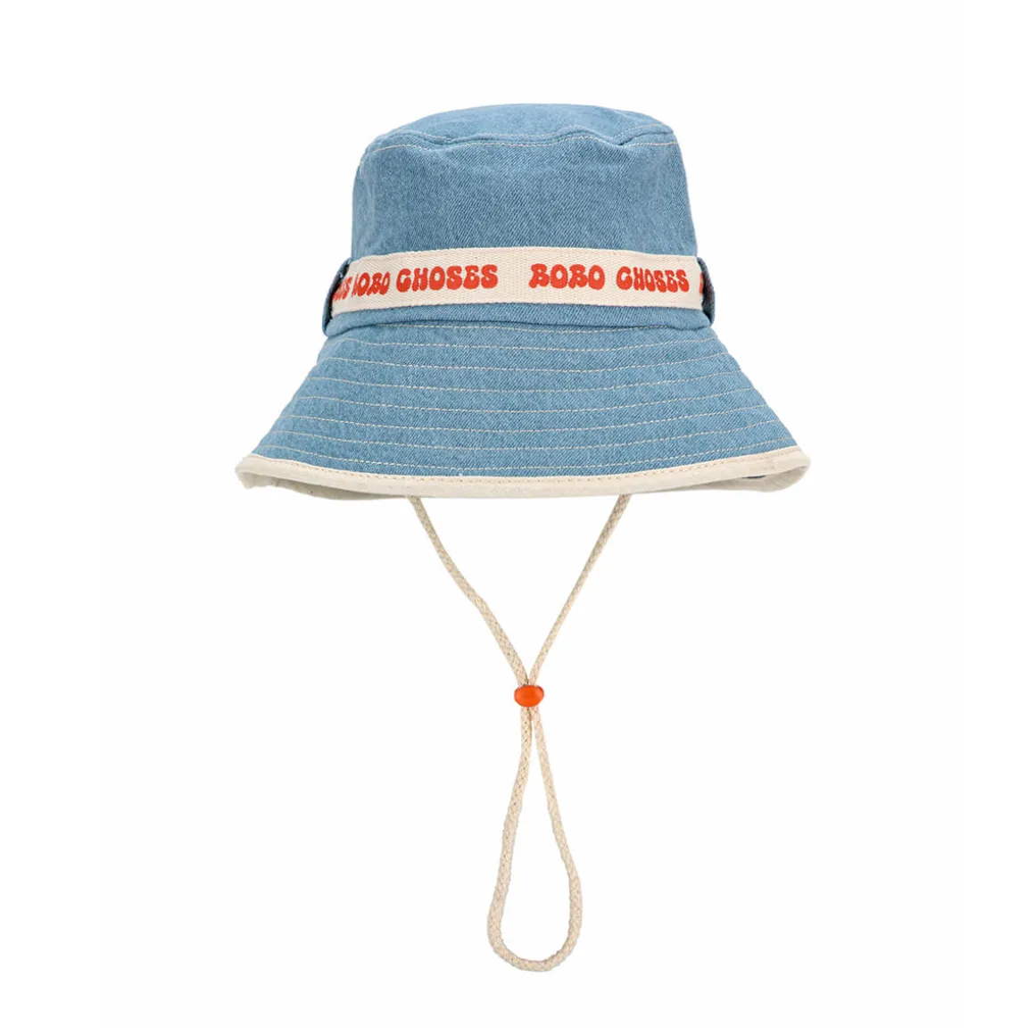 Light Denim Baby Bucket Hat by Bobo Choses