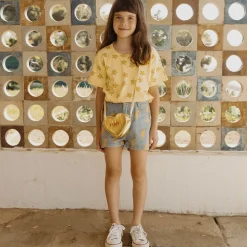 Lightning Denim Shorts by Tinycottons