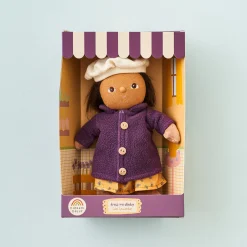 Lila Lavender Dress Me Dinky Dinkums Doll by Olli Ella