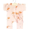 Lili Romper and Headband Set (28cm Doll) in Sweet Deer Print by Minikane