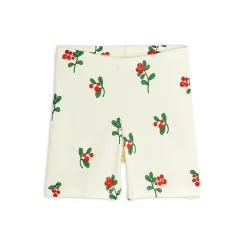Lingonberries AOP Shorts in Off White by Mini Rodini