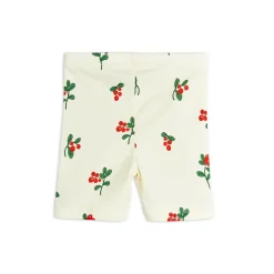 Lingonberries AOP Shorts in Off White by Mini Rodini