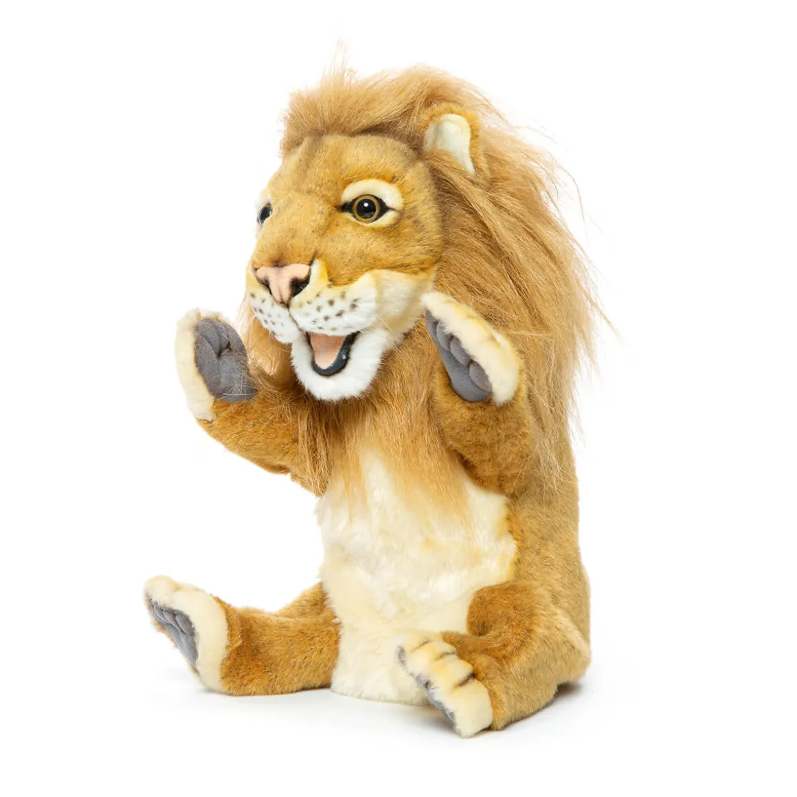 Lion Hand Puppet (28cm) by Hansa