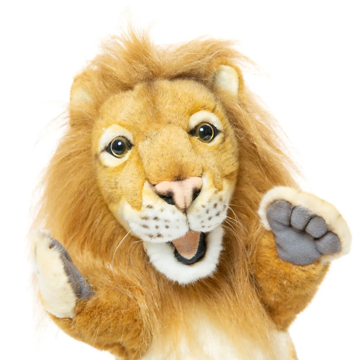 Lion Hand Puppet (28cm) by Hansa