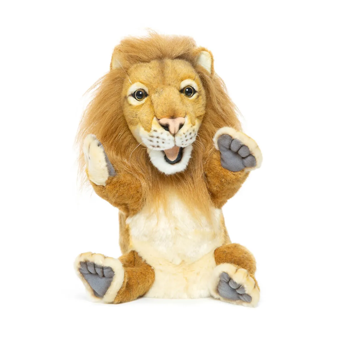Lion Hand Puppet (28cm) by Hansa