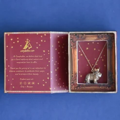 Lion King Ceramic Pendant by Camp Hollow