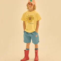 Lion T-Shirt in Light Yellow by Jelly Mallow