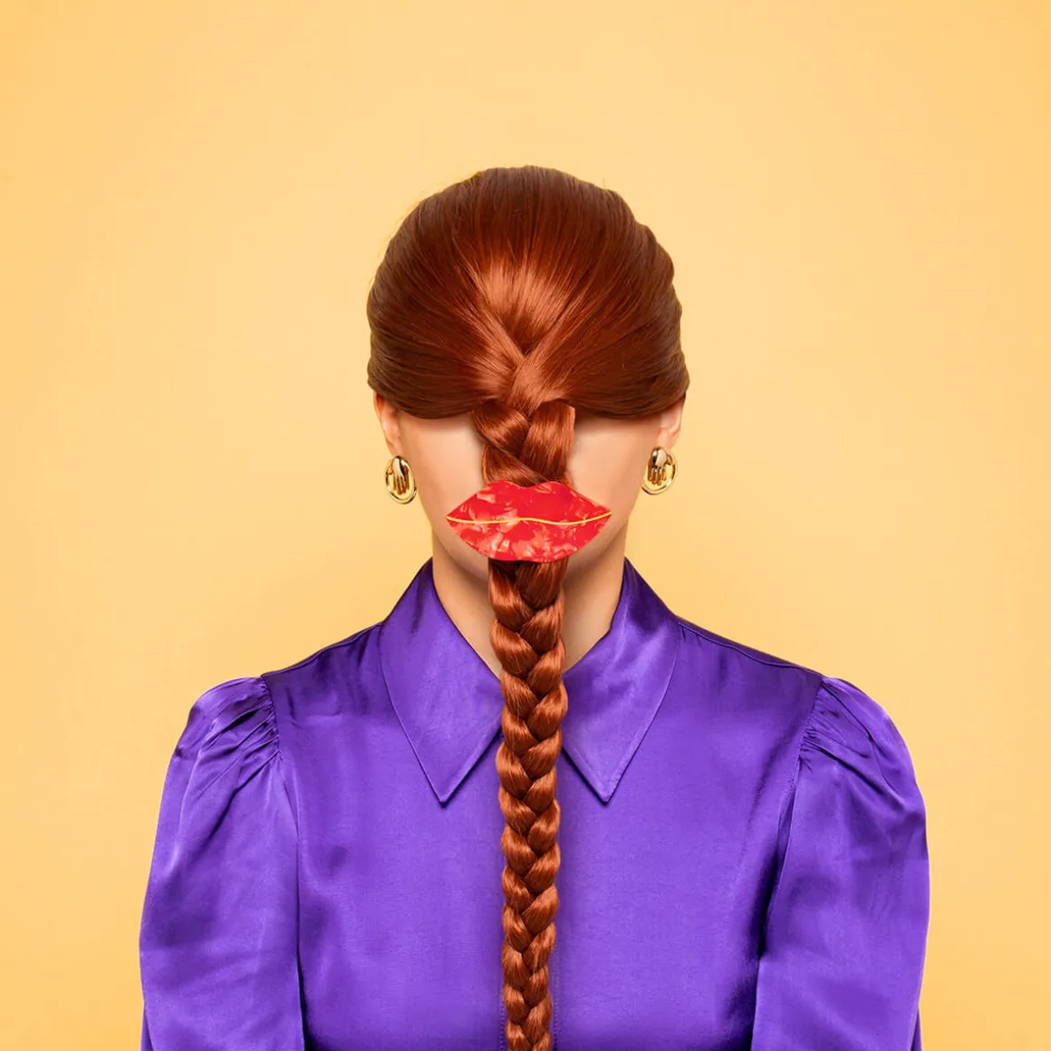 Lips Hair Claw by Coucou Suzette
