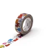 Lisa Larson Colourful Dog 15mm Artist Series Washi Tape by MT Japan