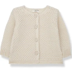 Lis Cardigan in Ecru by 1+ in the Family