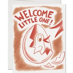 Little Chick Baby Greetings Card by Red Cap Cards